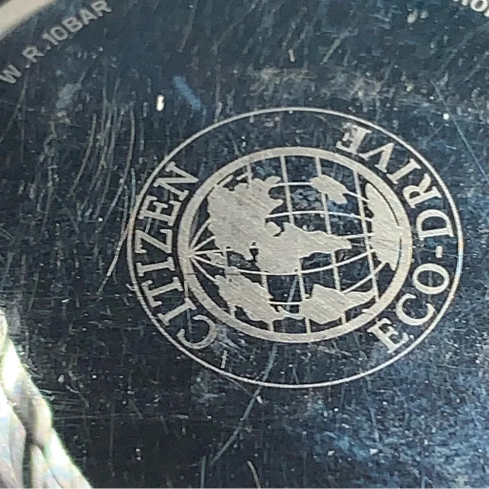 Citizen Eco-Drive Blue Faced Wrist Watch
